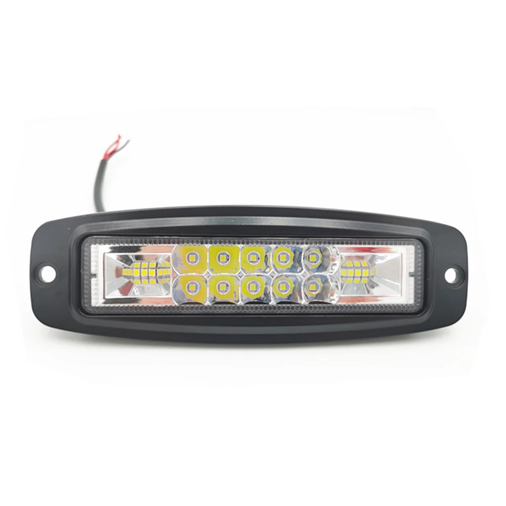 1Pcs Car LED Work Light Embedded Installation Spotlights Linear 16LED 48W Flashing Lights Off-road Motorcycle Spotlights
1Pcs Car LED Work Light Embedded Installation Spotlights Linear 16LED 48W Flashing Lights Off-road Motorcycle Spotlights