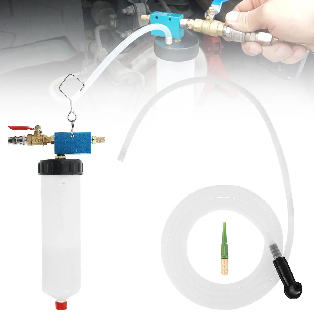 Auto Car Brake Fluid Oil Change Replacement Tool Universal Car Fluid Oil Change Oil Bleeder Empty Exchange Drained Kit Hand Tool
Auto Car Brake Fluid Oil Change Replacement Tool Universal Car Fluid Oil Change Oil Bleeder Empty Exchange Drained Kit Hand Tool