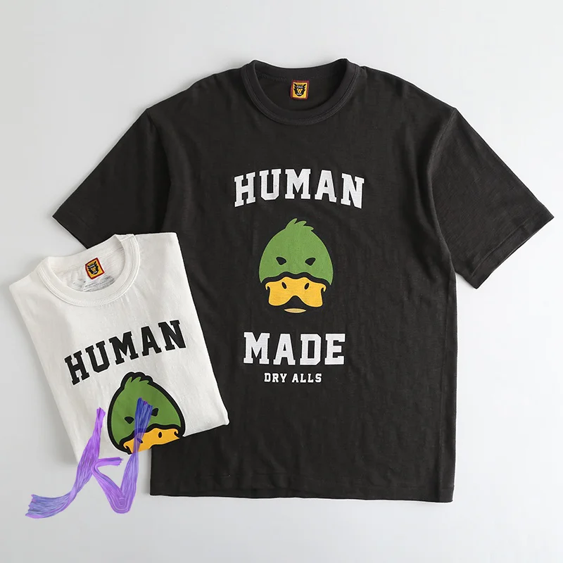 Human Made T-shirts High Quality Slub Cotton Big Mallard Short-sleeved Oversize Men's Women's Human Made Casual T-shirt
Human Made T-shirts High Quality Slub Cotton Big Mallard Short-sleeved Oversize Men's Women's Human Made Casual T-shirt