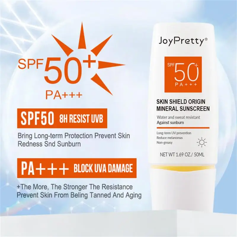 SPF50+ Sunscreen Cream 50ml Gel Isolation Lotion For Men And Women Moisturizing Whitening Waterproof Refreshing Sunscreen Cream
SPF50+ Sunscreen Cream 50ml Gel Isolation Lotion For Men And Women Moisturizing Whitening Waterproof Refreshing Sunscreen Cream