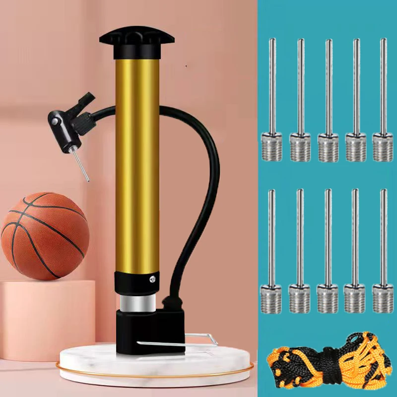 Portable Bicycle Pump Steel Pipe Inflator Manual Pump Foot Pedal Floor Air Inflator External Hose Fits Bikes Football Basketball
Portable Bicycle Pump Steel Pipe Inflator Manual Pump Foot Pedal Floor Air Inflator External Hose Fits Bikes Football Basketball