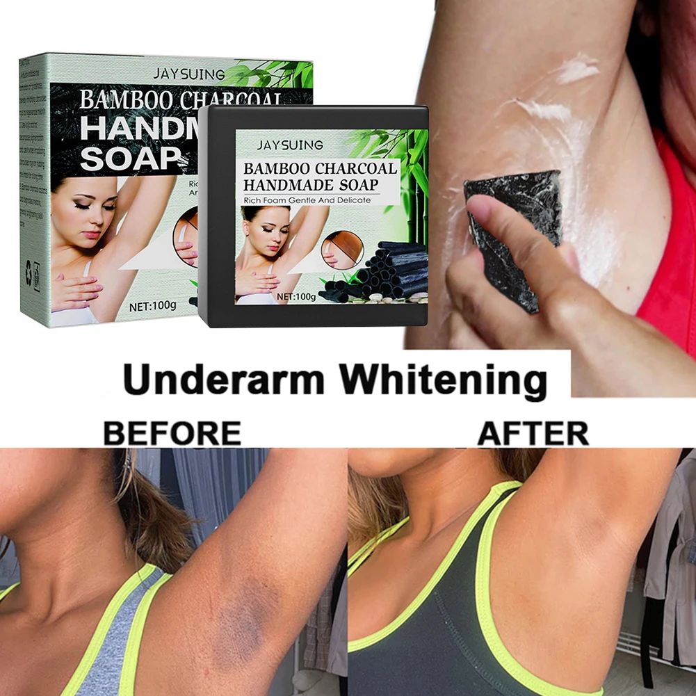 Africa Bamboo Charcoal Whitening Handmade Soap Lighten Dark Bikini Line Bamboo Charcoal Cleansing Soap Remove Dullness Skin Care
Africa Bamboo Charcoal Whitening Handmade Soap Lighten Dark Bikini Line Bamboo Charcoal Cleansing Soap Remove Dullness Skin Care