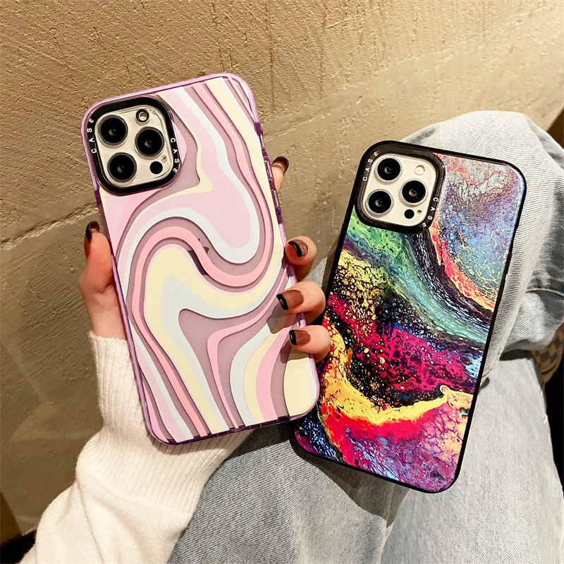 2022 New Ins Net Red Personality Minority Creative Abstract Colorful Oil Painting Anti-fall Phone Case For Iphone 13 Promax 12
2022 New Ins Net Red Personality Minority Creative Abstract Colorful Oil Painting Anti-fall Phone Case For Iphone 13 Promax 12