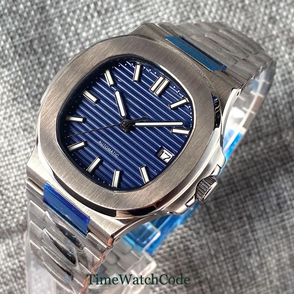 39mm NH35A Dress Square Yellow Automatic Men Watch MIYOTA 8215 Black Blue Dial Sapphire Glass Date Luminous Index
39mm NH35A Dress Square Yellow Automatic Men Watch MIYOTA 8215 Black Blue Dial Sapphire Glass Date Luminous Index