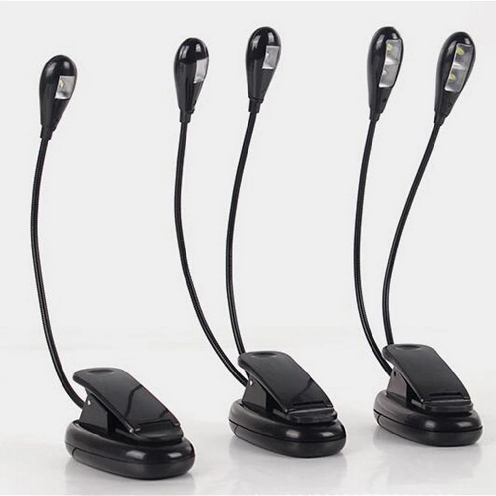 Adjustable Desk Light Eye-protection Piano Music Stand Book Light Clip-on Energy Saving Reading Light Light Fixture 2 Led
Adjustable Desk Light Eye-protection Piano Music Stand Book Light Clip-on Energy Saving Reading Light Light Fixture 2 Led