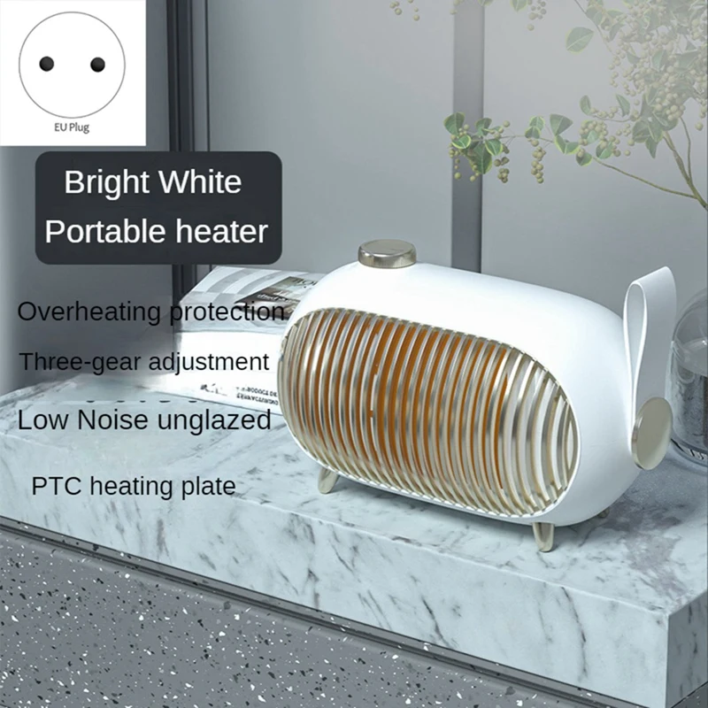 Mini Heater Fan 1000W Portable Heater Desktop House Heating Stove Radiator Warmer Machine Electric Heater Fan EU Plug
Mini Heater Fan 1000W Portable Heater Desktop House Heating Stove Radiator Warmer Machine Electric Heater Fan EU Plug