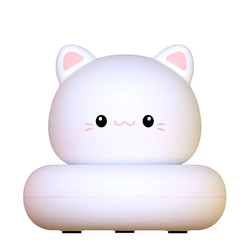 Usb Rechargeable Night Light Cute Companion Sleeping Lamp Children Sleep Small Table Lamp Bedroom Patting Lamp Decor
Usb Rechargeable Night Light Cute Companion Sleeping Lamp Children Sleep Small Table Lamp Bedroom Patting Lamp Decor