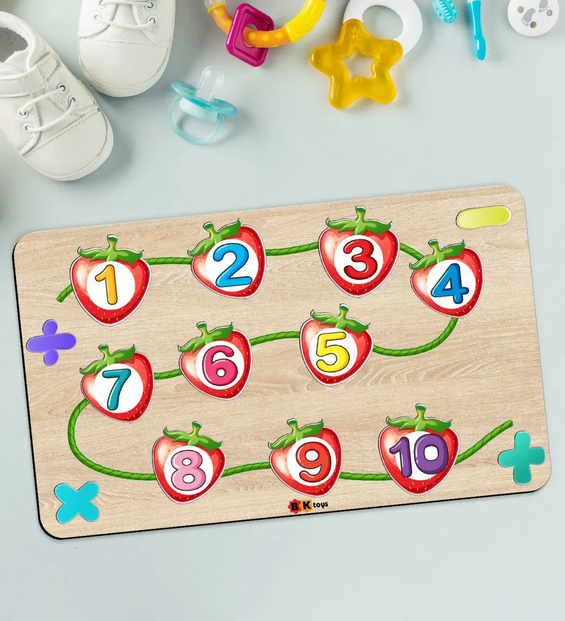 BK Toys Children Special Numbers Themed Oversized Wooden Educational Jigsaw Puzzle 50x30cm
BK Toys Children Special Numbers Themed Oversized Wooden Educational Jigsaw Puzzle 50x30cm