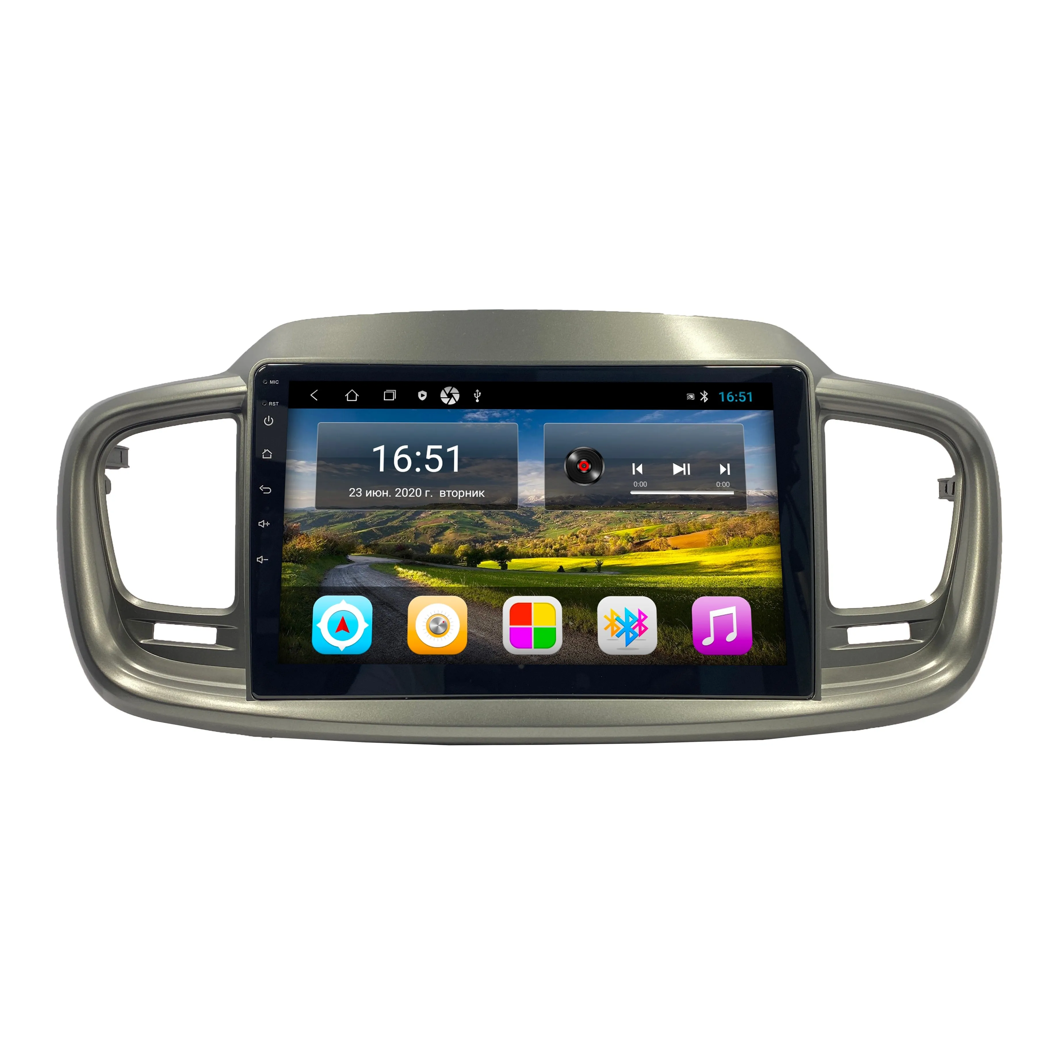 Штатная магнитола на KIA Sorento Prime Киа Соренто Прайм автомагнитола 2 DIN DVD GPS android