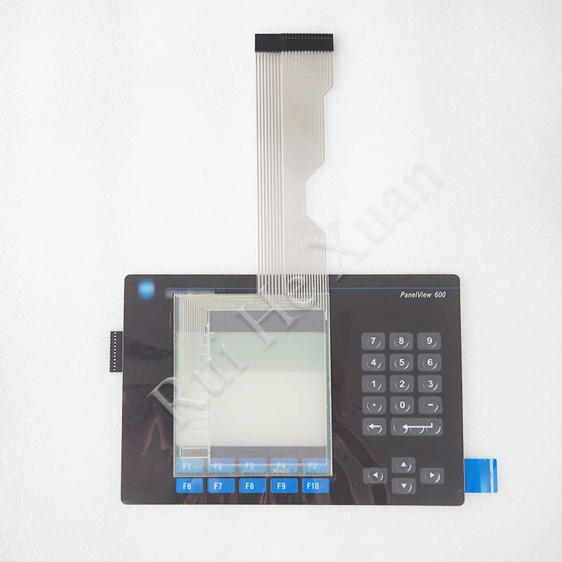 Touch Screen Glass Digitizer for PanelView 600 2711-B6C20 2711-B6C20L1 2711-B6C20L Touchpad + Membrane Keypad Switch
Touch Screen Glass Digitizer for PanelView 600 2711-B6C20 2711-B6C20L1 2711-B6C20L Touchpad + Membrane Keypad Switch