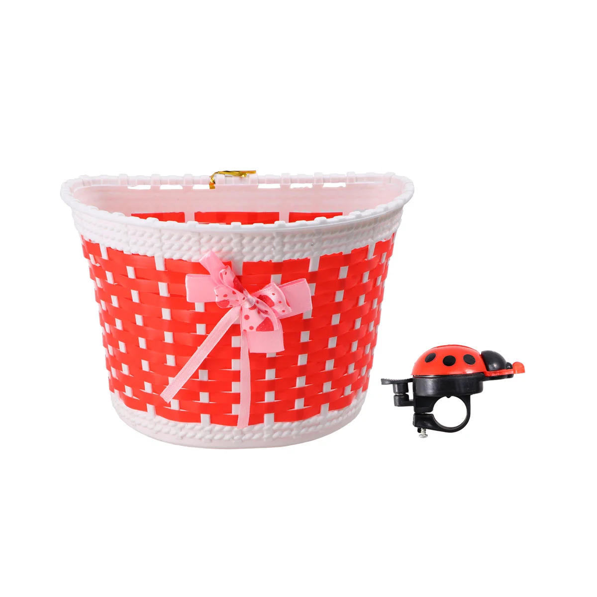 Kids Bike Basket, Basket Storage Box Knitted Bow Knot for Bike Children Kids
Kids Bike Basket, Basket Storage Box Knitted Bow Knot for Bike Children Kids