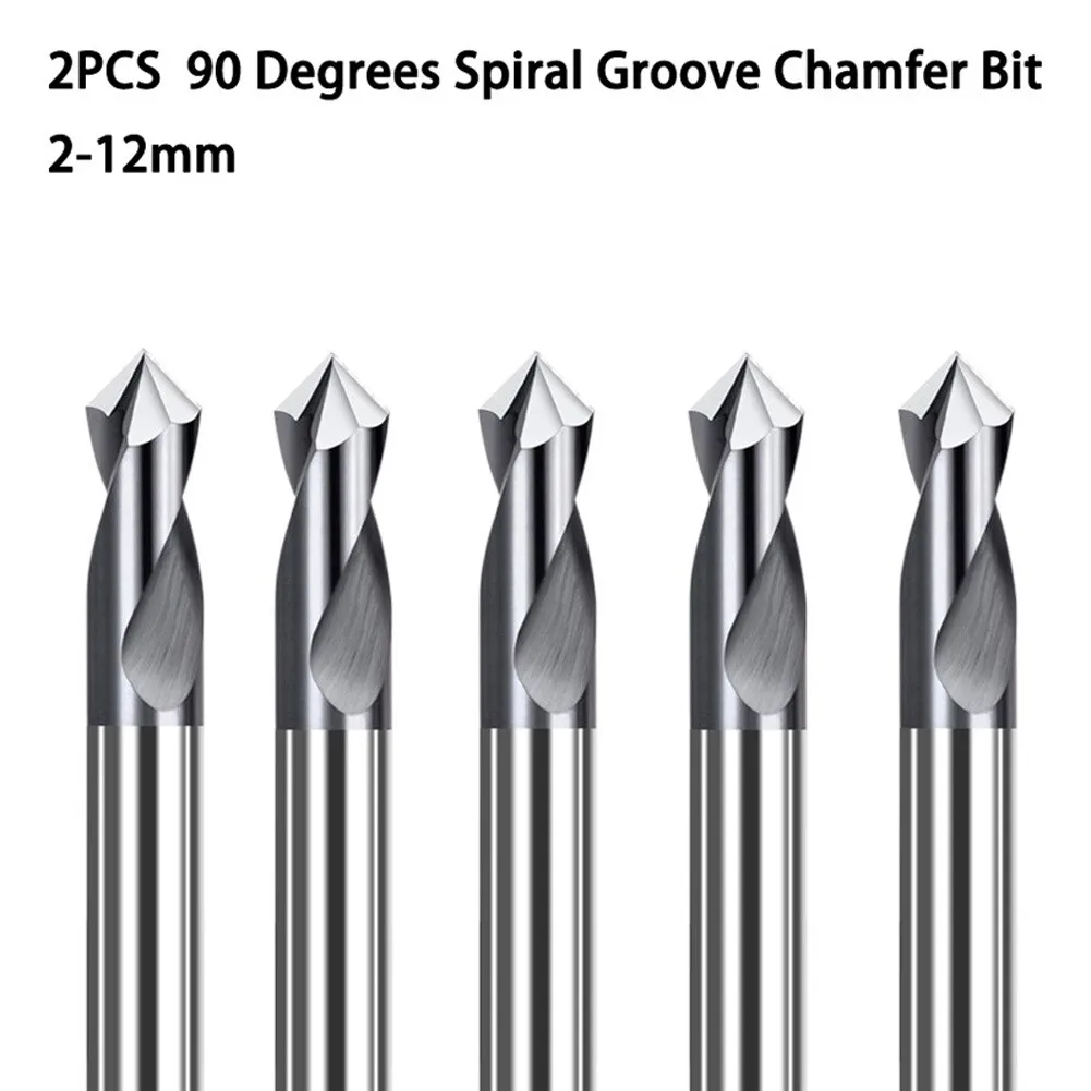 2Pcs 90 Degrees 2-12mm Milling Cutter Center Drill Bit Spiral Groove Chamfer Bit Steel For Process Soft Metal Power Tools
2Pcs 90 Degrees 2-12mm Milling Cutter Center Drill Bit Spiral Groove Chamfer Bit Steel For Process Soft Metal Power Tools