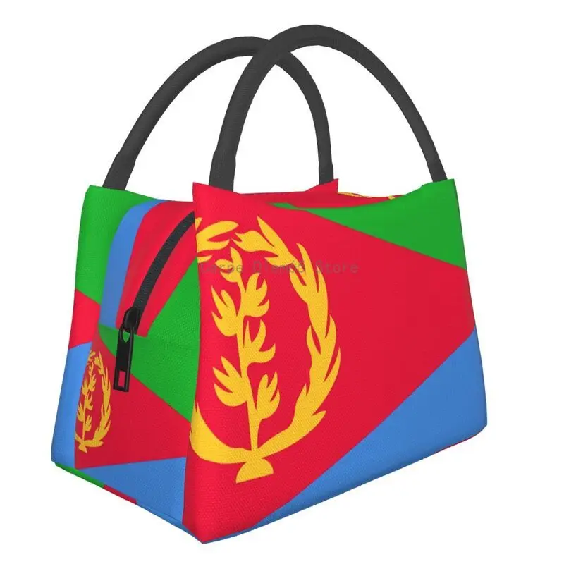 Eritrea Flag Portable Lunch Boxes Women Multifunction Cooler Thermal Food Insulated Lunch Bag Travel Work Pinic Container
Eritrea Flag Portable Lunch Boxes Women Multifunction Cooler Thermal Food Insulated Lunch Bag Travel Work Pinic Container