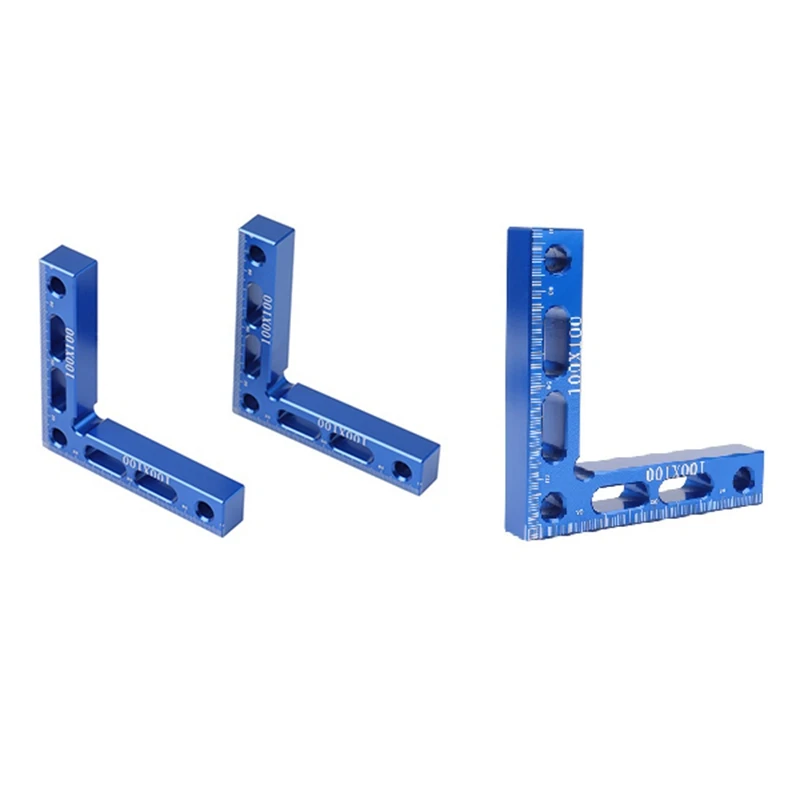 90 Degree Precision Positioning L Squares Block 100X100mm Aluminum Alloy Right Angle Ruler Clamping Height Gauge 
90 Degree Precision Positioning L Squares Block 100X100mm Aluminum Alloy Right Angle Ruler Clamping Height Gauge