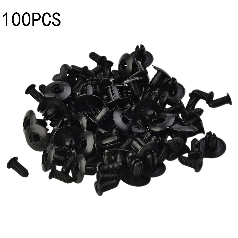 100pcs 8mm Car Bumper Fender Splash Seal Shield Rivet Clip Universal Plastic Screw Fasteners Car Fender Buckle Fixed Clips
100pcs 8mm Car Bumper Fender Splash Seal Shield Rivet Clip Universal Plastic Screw Fasteners Car Fender Buckle Fixed Clips