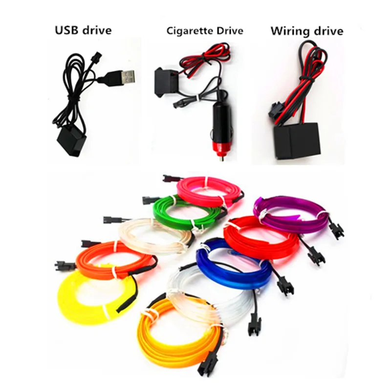 Haoyuehao Hot Sale 5M Car Interior Lighting LED Strip Decoration Garland Wire Rope Tube Line flexible Neon Light With
Haoyuehao Hot Sale 5M Car Interior Lighting LED Strip Decoration Garland Wire Rope Tube Line flexible Neon Light With