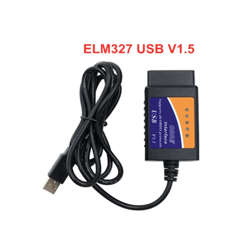 OBD2 Code Scanner USB ELM327 V1.5 Support OBD2 Protocols ELM 327 USB V1.5 Car Diagnostic Cable For Windows 7 8 XP System
OBD2 Code Scanner USB ELM327 V1.5 Support OBD2 Protocols ELM 327 USB V1.5 Car Diagnostic Cable For Windows 7 8 XP System