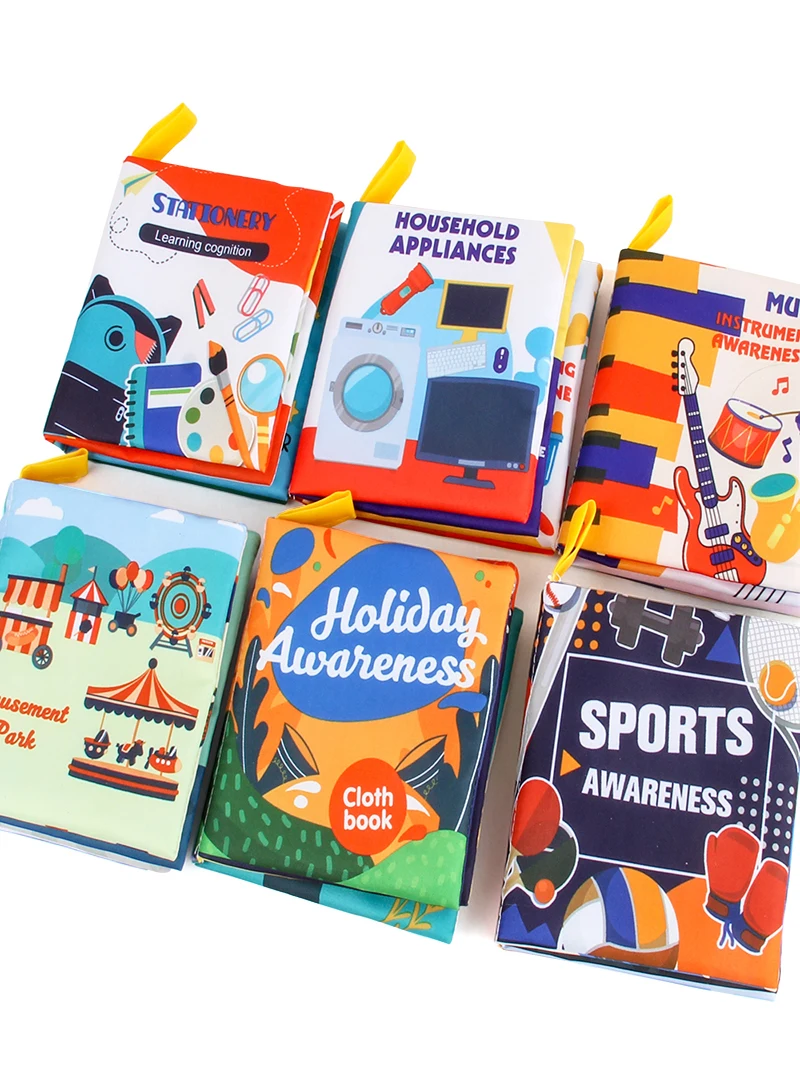 6 piece piece of cloth book early education toys can't rot piece of cloth book Baby Machine musical movement cognition th
6 piece piece of cloth book early education toys can't rot piece of cloth book Baby Machine musical movement cognition th
