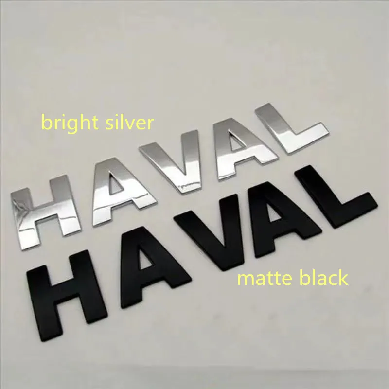 

Suitable for Great Wall Haval car stickers M2 M4 H6 HAVAL metal modified car logo car letter stickers car exterior decoration