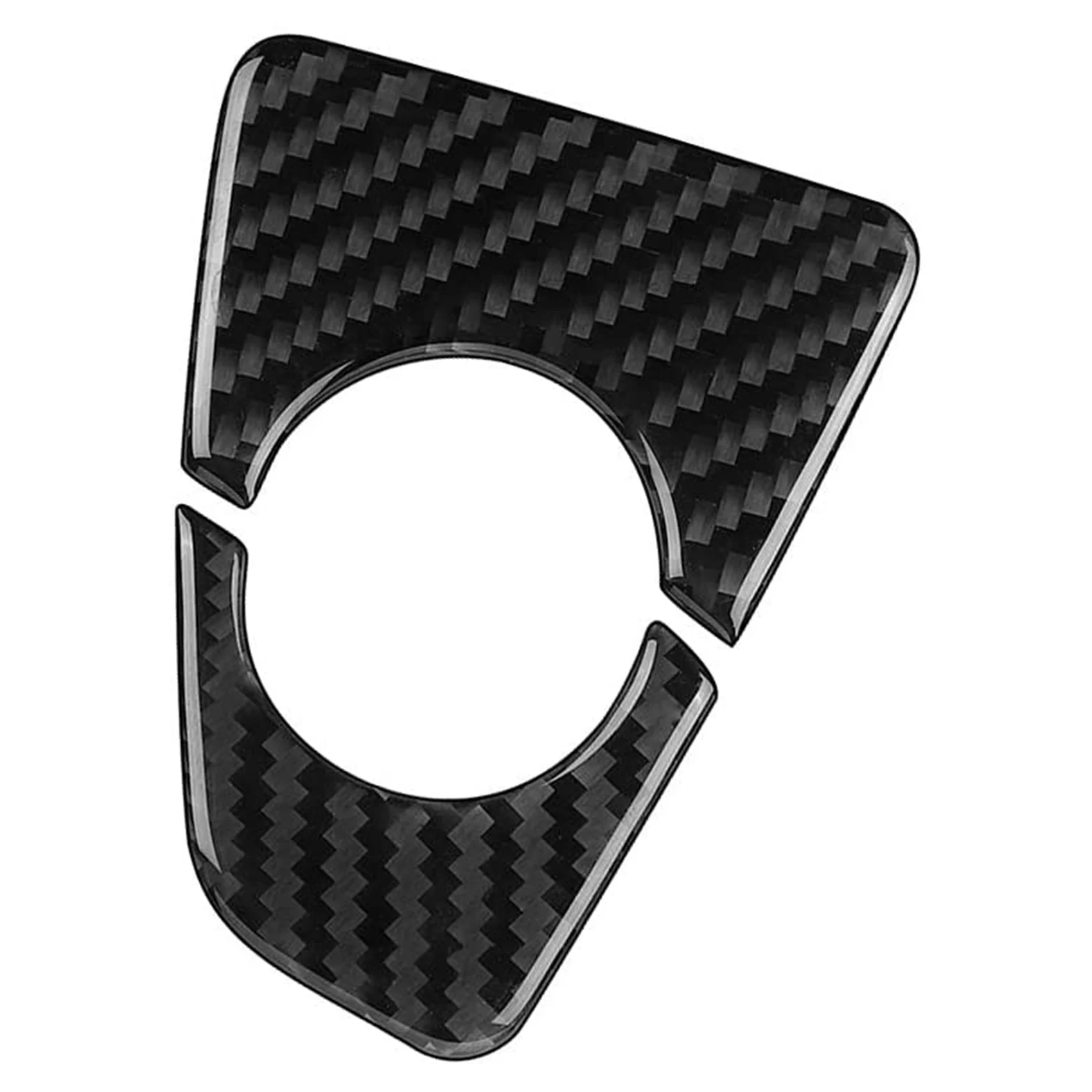 

Carbon Fiber Car Center Gear Shift Panel Base Cover Trim for -BMW 3 Series 3GT F30 F32 F34 F36 2013 -