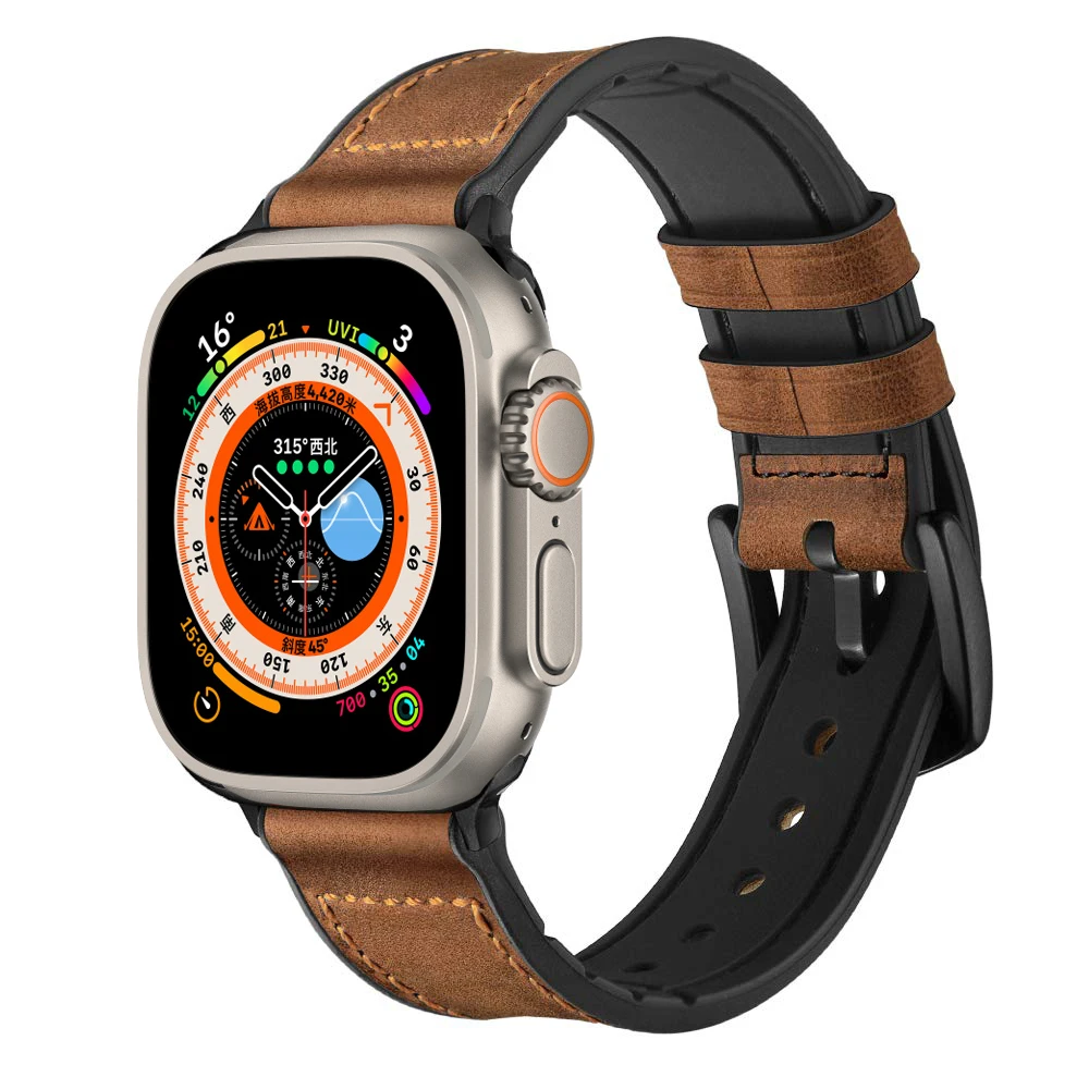 Leather strap For Apple watch band 45mm 44mm 49mm 40mm 41mm correa watchband belt bracelet for iwatch series 5 3 SE 6 7 8 ultra
Leather strap For Apple watch band 45mm 44mm 49mm 40mm 41mm correa watchband belt bracelet for iwatch series 5 3 SE 6 7 8 ultra