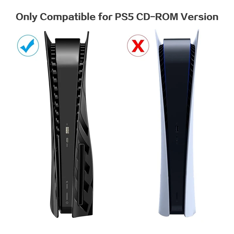 R91A Console Faceplate Case for PS5Optical Drive Version Host Anti-Scratch Skin Case
R91A Console Faceplate Case for PS5Optical Drive Version Host Anti-Scratch Skin Case
