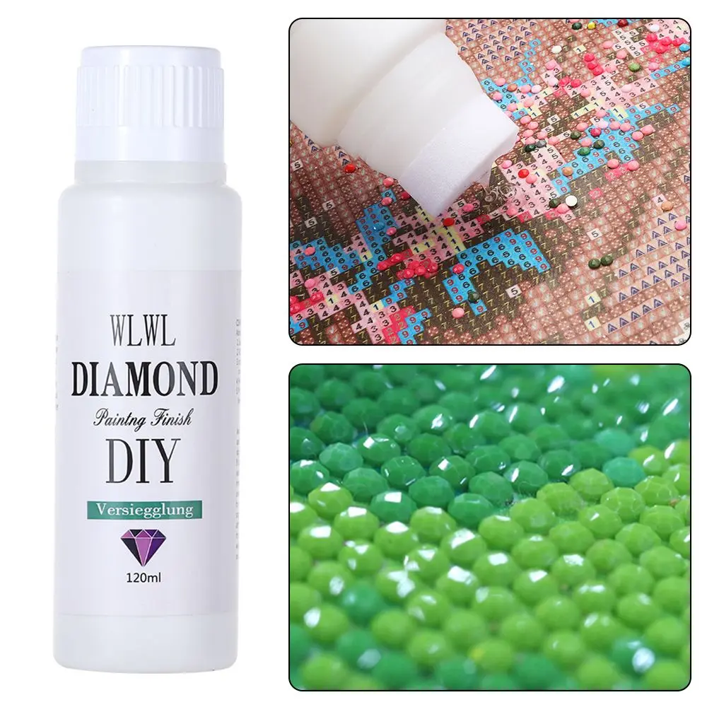 Craft DIY tools Cross Stitch Tool Permanent Hold & Shine Effect Diamond Painting Sealer 5D Diamond Painting Glue
Craft DIY tools Cross Stitch Tool Permanent Hold & Shine Effect Diamond Painting Sealer 5D Diamond Painting Glue
