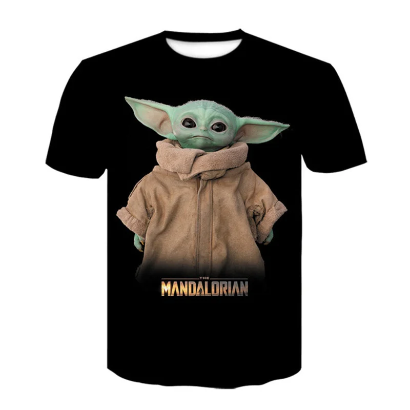 2023 Summer Children 3D Baby Yoda T-shirt for Boy Mandalorian Printing Boys T Shirt Girls Yoda Tops Tees Cartoon Kids Clothes
2023 Summer Children 3D Baby Yoda T-shirt for Boy Mandalorian Printing Boys T Shirt Girls Yoda Tops Tees Cartoon Kids Clothes