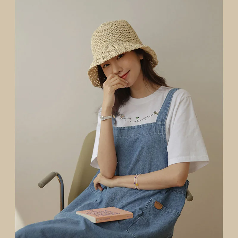 2022 Straw hat Caps Cap female summer hat Women's hat 2022 beach hats women Ladies hat Men's panama hat elegant women's hats
2022 Straw hat Caps Cap female summer hat Women's hat 2022 beach hats women Ladies hat Men's panama hat elegant women's hats