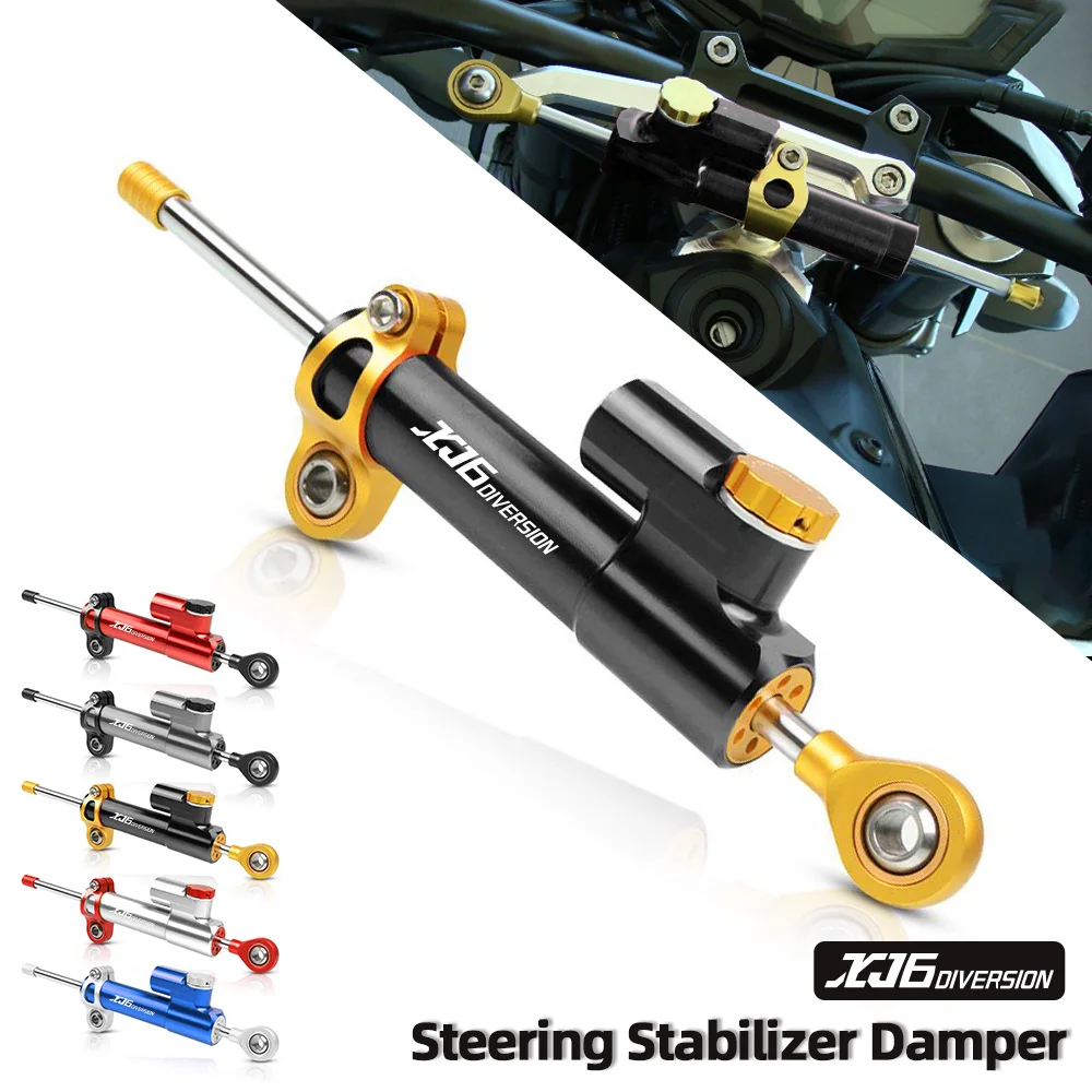 Motorcycle Adjustable Steering Stabilize Damper Safety Control Bracket Mounting Kit For YAMAHA XJ6 DIVERSION 2009-2015 2010 2011
Motorcycle Adjustable Steering Stabilize Damper Safety Control Bracket Mounting Kit For YAMAHA XJ6 DIVERSION 2009-2015 2010 2011