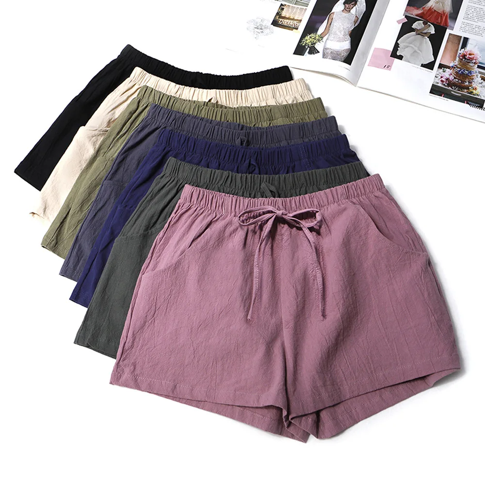 Women Shorts Cotton flax Cozy High waist Casual Loose Hipsters Running Breathable Streetwear Hot Teens Wide Leg Bottoms
Women Shorts Cotton flax Cozy High waist Casual Loose Hipsters Running Breathable Streetwear Hot Teens Wide Leg Bottoms