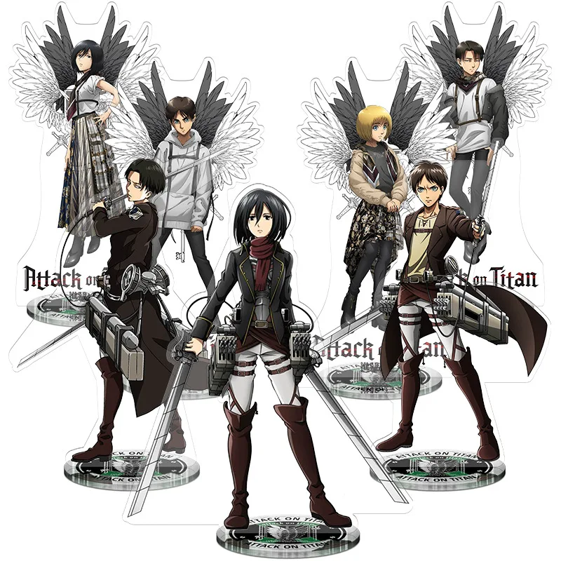 Attack on Titan Toy 21cm Anime Action Figure Toy Acrylic Decorative Ornaments Creative Gift Kids Toy Gift
Attack on Titan Toy 21cm Anime Action Figure Toy Acrylic Decorative Ornaments Creative Gift Kids Toy Gift