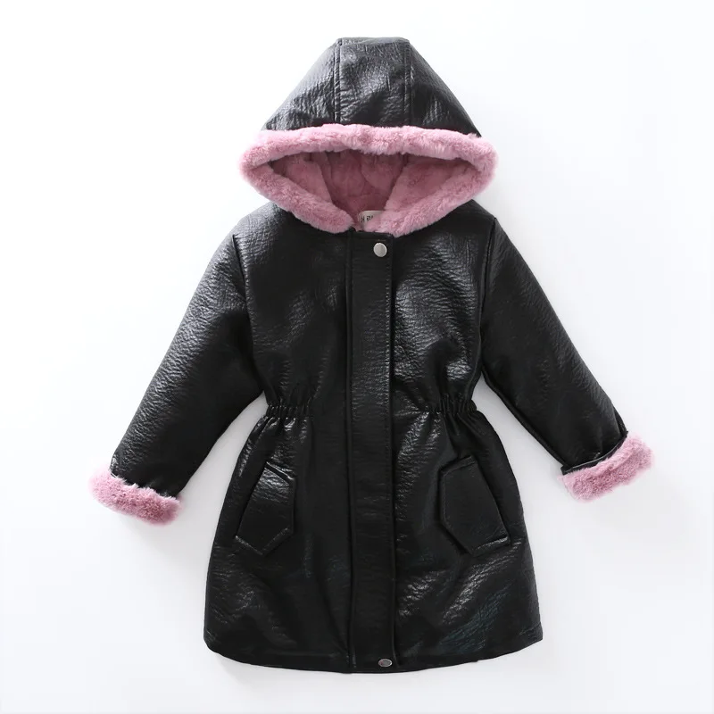 Winter new girls' leather jacket warm middle-aged children's long windbreaker pu leather plus velvet thick leather jacket
Winter new girls' leather jacket warm middle-aged children's long windbreaker pu leather plus velvet thick leather jacket