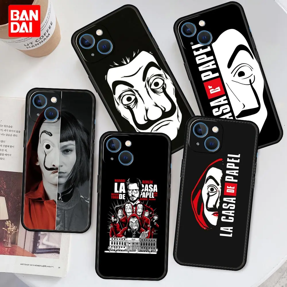 La Casa De Papel Cine Case for iPhone 13 12 11 X XS Pro Max 6 6s 7 8 Plus SE XR 12pro 13pro Mini Silicone Black Matte Back Cover
La Casa De Papel Cine Case for iPhone 13 12 11 X XS Pro Max 6 6s 7 8 Plus SE XR 12pro 13pro Mini Silicone Black Matte Back Cover