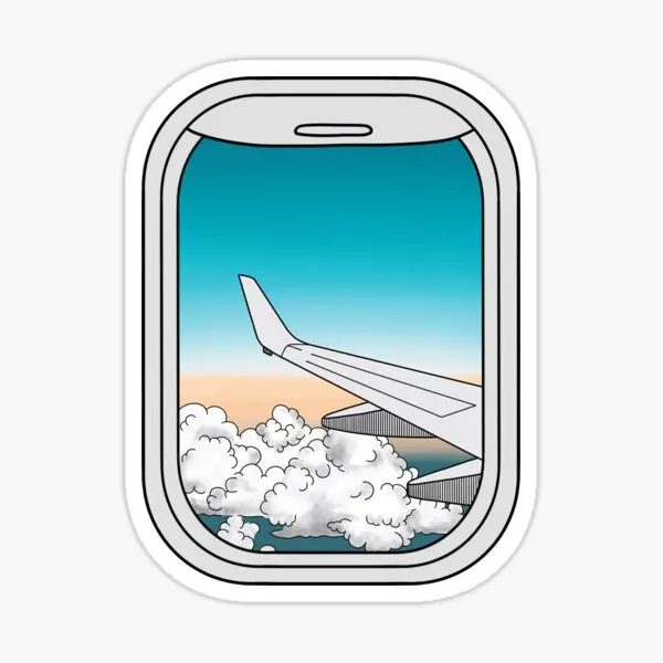 Airplane Window 5PCS Stickers for Luggage Stickers Decorations Room Cute Car Window Water Bottles Background Cartoon Anime
Airplane Window 5PCS Stickers for Luggage Stickers Decorations Room Cute Car Window Water Bottles Background Cartoon Anime