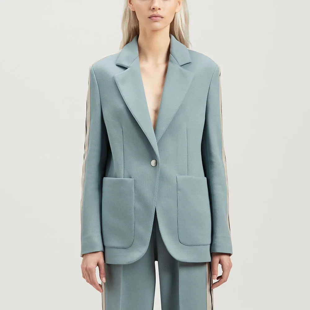 Women's Jacket 2023 Fall New Y2k Clashing Large Pockets One Button Back Split Cotton Blend Suit Simple Casual Peplum Coat Tops
Women's Jacket 2023 Fall New Y2k Clashing Large Pockets One Button Back Split Cotton Blend Suit Simple Casual Peplum Coat Tops