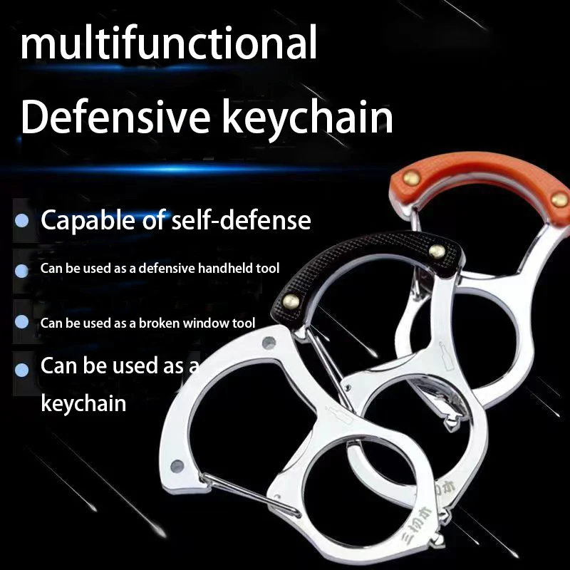 Multifunctional Keychain Bottle Opener Self Defense Portable Mountaineering Keychain Stainless Steel Hook
Multifunctional Keychain Bottle Opener Self Defense Portable Mountaineering Keychain Stainless Steel Hook