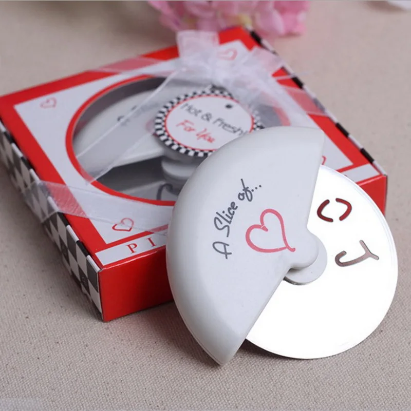 12pcs "A Slice of Love" Stainless Steel Pizza Cutter in Miniature Pizza Box Wedding Gifts Favors Supplies wedding decoration
12pcs "A Slice of Love" Stainless Steel Pizza Cutter in Miniature Pizza Box Wedding Gifts Favors Supplies wedding decoration