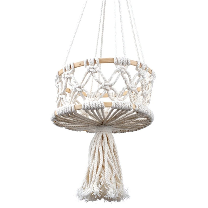 Hanging Baskets - Hanging Fruit Basket Hammock For Kitchen Or Decorative Boho Decor Hanging Plant Holder
Hanging Baskets - Hanging Fruit Basket Hammock For Kitchen Or Decorative Boho Decor Hanging Plant Holder