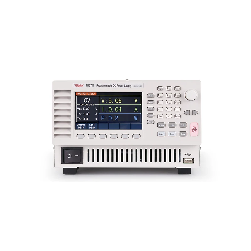 Tonghui TH6700 Series Switch Mode DC Power Supply TH6711 TH6712 TH6713 TH6721 TH6722 TH6723
Tonghui TH6700 Series Switch Mode DC Power Supply TH6711 TH6712 TH6713 TH6721 TH6722 TH6723