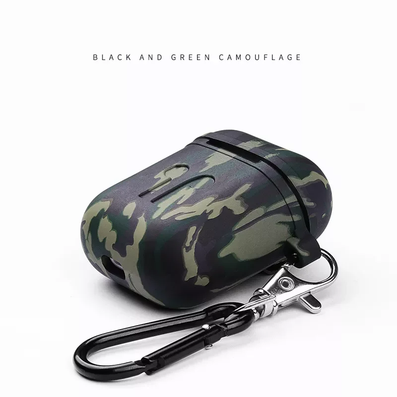2023New For Airpods Case Camouflage Army Silicone Shockproof Protection Cover Carabiner Men Cover Funda For Airpods 2 1 Case Str
2023New For Airpods Case Camouflage Army Silicone Shockproof Protection Cover Carabiner Men Cover Funda For Airpods 2 1 Case Str