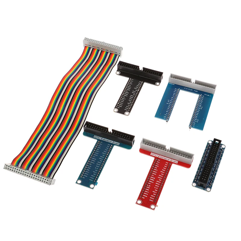 1pc T-type GPIO Expansion Board PCB Board Expansion Cable For Raspberry Pi B+ Development Board DIY Replacement Accessories 
1pc T-type GPIO Expansion Board PCB Board Expansion Cable For Raspberry Pi B+ Development Board DIY Replacement Accessories