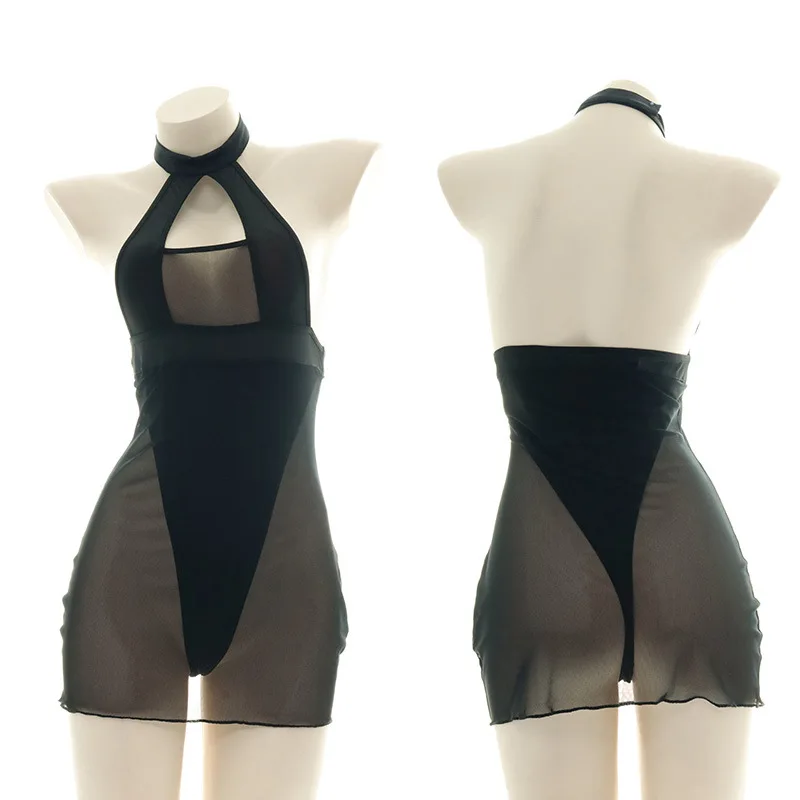 2022 New Backless Maid Skirt Ladies Lingerie Sleepwear Fashion Women Lace Nightie Gown Babydoll Garter Mesh Sexy Nightwear
2022 New Backless Maid Skirt Ladies Lingerie Sleepwear Fashion Women Lace Nightie Gown Babydoll Garter Mesh Sexy Nightwear