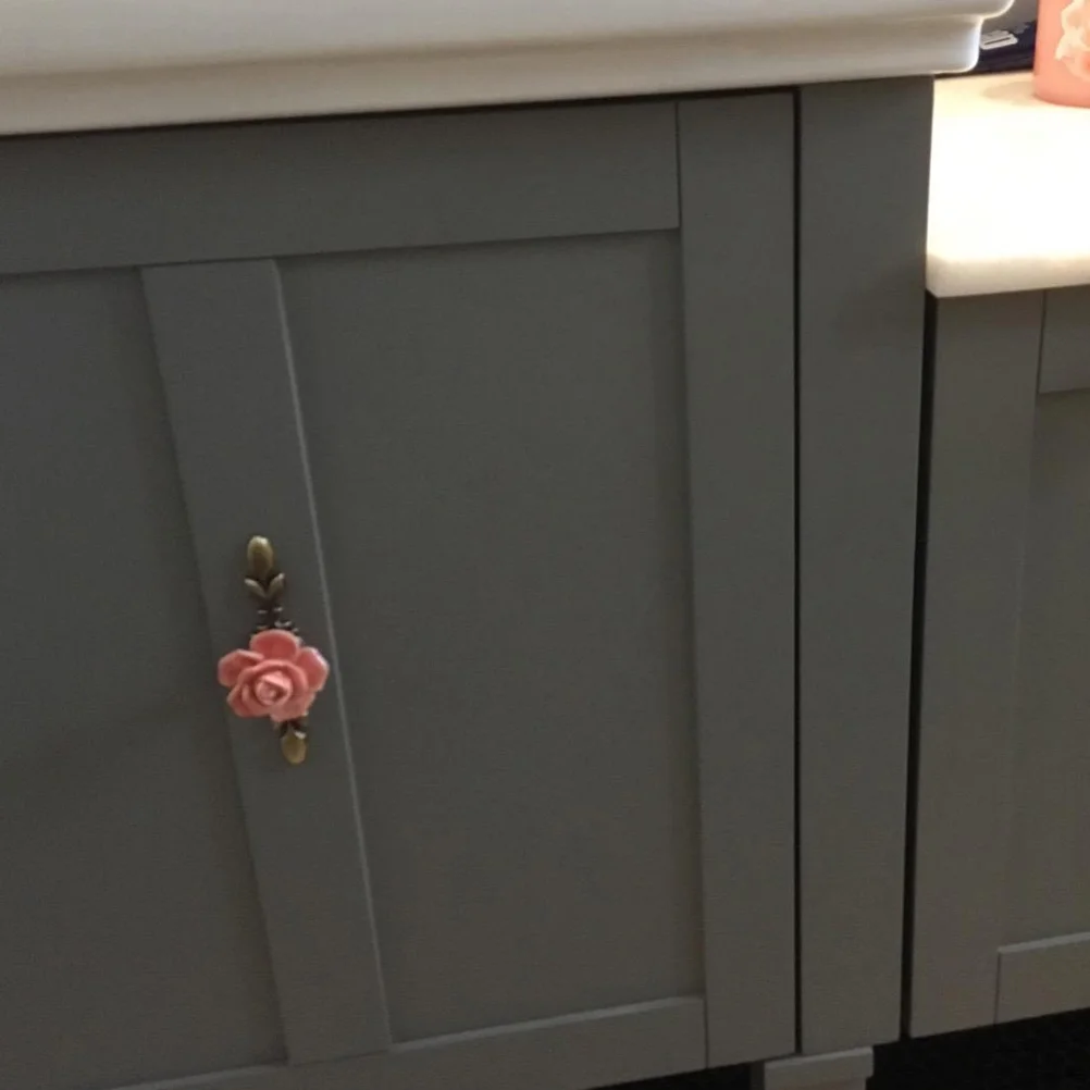 Knobs Drawer Ceramic Door Cabinethandles Dresserroundkitchen Cupboardvintage Rose Country French Flower Handle Gold Drawersgreen
Knobs Drawer Ceramic Door Cabinethandles Dresserroundkitchen Cupboardvintage Rose Country French Flower Handle Gold Drawersgreen