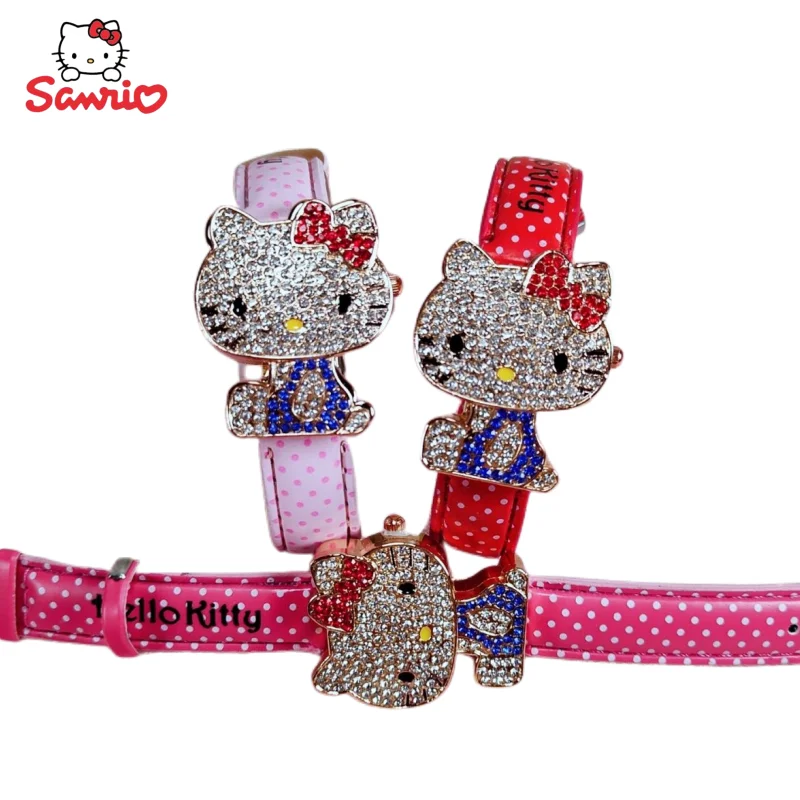Sanrio New Anime Peripheral Kawaii Cartoon Cute Hello Kitty Flip Cover Kids Watch Creative Leather Watch Festival Gift Wholesale
Sanrio New Anime Peripheral Kawaii Cartoon Cute Hello Kitty Flip Cover Kids Watch Creative Leather Watch Festival Gift Wholesale