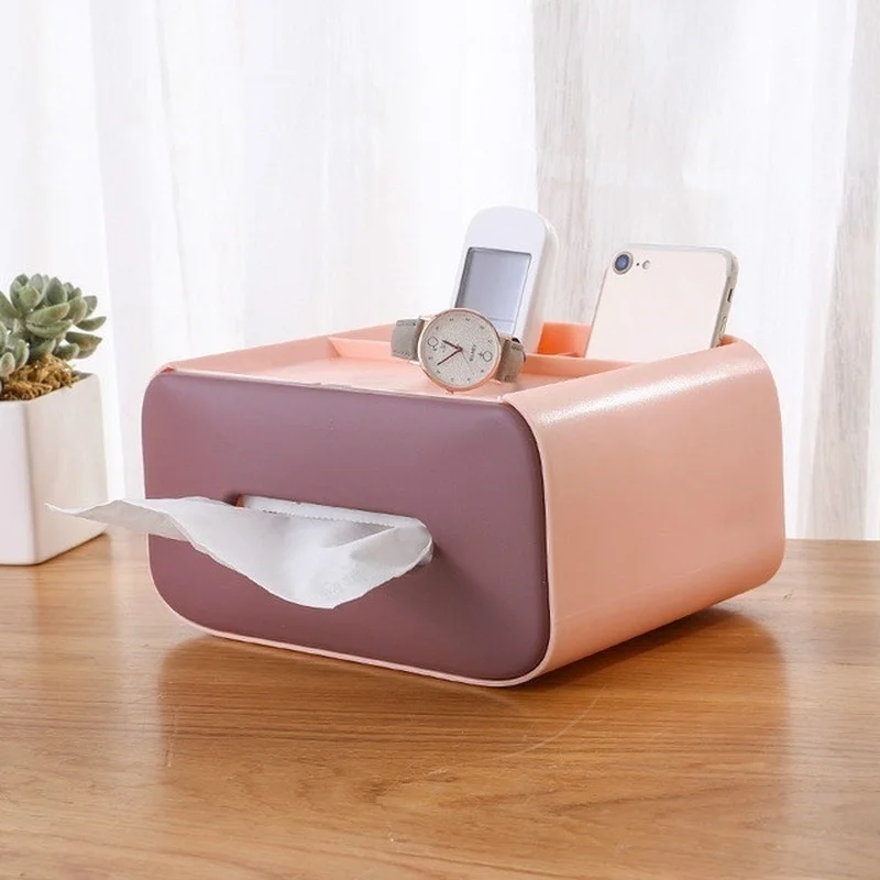 Creative Multifunctional Plastic Tissue Box Remote Control Storage Tissue Box Dustproof Tissue Can Desktop Storage Box
Creative Multifunctional Plastic Tissue Box Remote Control Storage Tissue Box Dustproof Tissue Can Desktop Storage Box