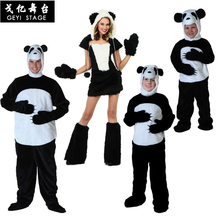 Cute Cartoon Panda Bear Costume Anime Cosplay Outfit with Glove Halloween Party Fancy Jumpsuit for Adult Kids
Cute Cartoon Panda Bear Costume Anime Cosplay Outfit with Glove Halloween Party Fancy Jumpsuit for Adult Kids