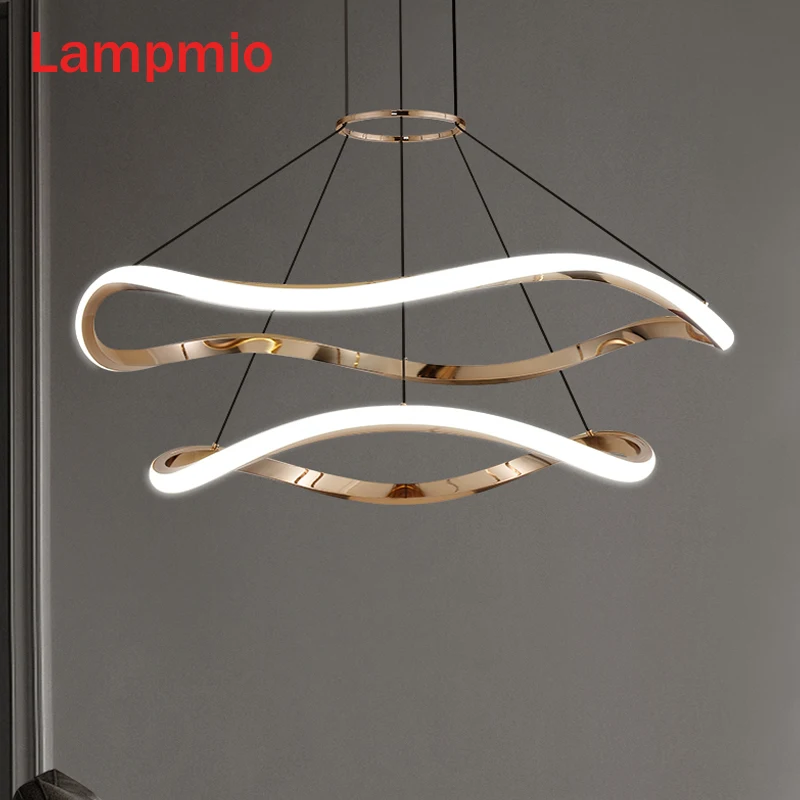 Lampmio Modern 2 Rings Golden LED Chandelier For Living Room 80CM+60CM 40CM Lustre Art DECO Round Wire Hanging Dining Lighting
Lampmio Modern 2 Rings Golden LED Chandelier For Living Room 80CM+60CM 40CM Lustre Art DECO Round Wire Hanging Dining Lighting