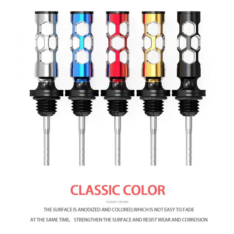 T6 Aluminum Alloy GY6 Oil Dipstick Motorcycle CNC Engine Oil Dipstick Modification Parts For Benjamin Yama Honda Scooters
T6 Aluminum Alloy GY6 Oil Dipstick Motorcycle CNC Engine Oil Dipstick Modification Parts For Benjamin Yama Honda Scooters