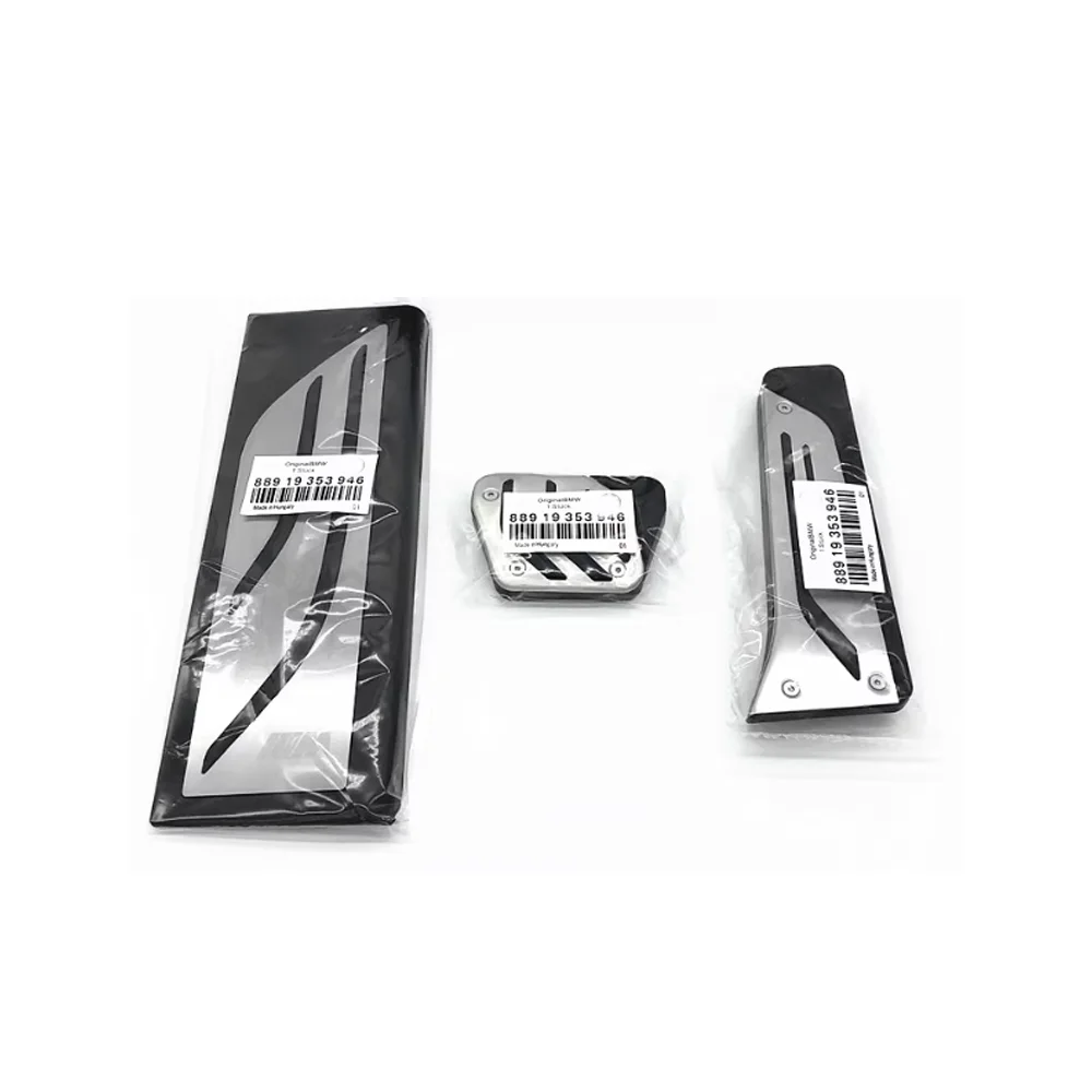 Автомобильная педаль газового тормоза для BMW M5 G90 G99 2025 ~ 2027 2026, резиновая противоскользящая подставка для ног без сверления, крышка педалей, аксессуары
Автомобильная педаль газового тормоза для BMW M5 G90 G99 2025 ~ 2027 2026, резиновая противоскользящая подставка для ног без сверления, крышка педалей, аксессуары